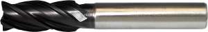 Sowa High Performance 3/4 x 3-7/8 " OAL 4 Flute Variable Helix Powdered Metal TiAIN Coated End Mill
