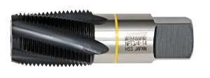 Sowa High Performance 123-402 1/8-27 4fl Yellow Ring HSSE-V3 NPT Spiral Flute Pipe Tap
