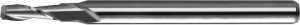 Kyocera 3/8" Cutting Diameter, Series 1610, 2 Flute, Uncoated, Solid Round Square End Mill