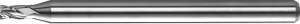 Kyocera 7/64" Cutting Diameter, Series 1820, 4 Flute, AlTiN Coated, Solid Round Square End Mill