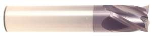 4 Flute-Stub Length-Single End Square-AlTiN 3/32 X 1/8 X 3/16 X 1-1/2