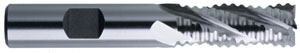 Brubaker HSS 938, 3/4" Shank, 3/4" Cut SE Multi-Flute Coarse Pitch Rougher NCC