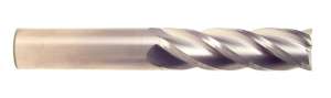 4 Flute-Long Length-Single End-Square-Uncoated 1/2 X 1/2 X 2 X 4